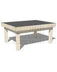 Pine chalkboard drawing table 900 x 1200mm and 550mm height