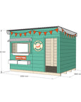 Burger Drive Thru Cubby House