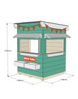 Burger Drive Thru Cubby House