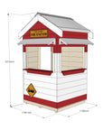 Fire Station Cubby House
