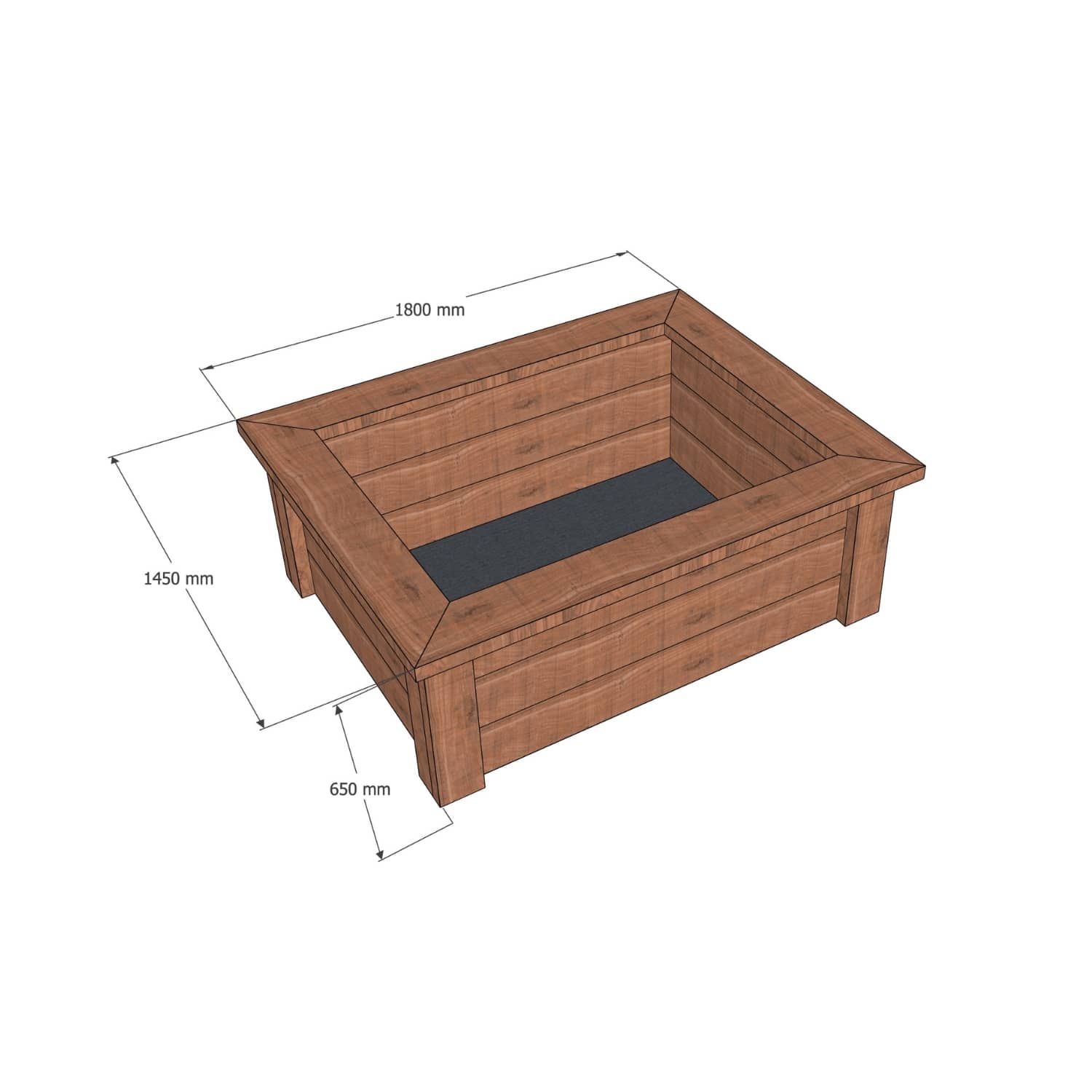 Timber Raised Garden Bed Kits