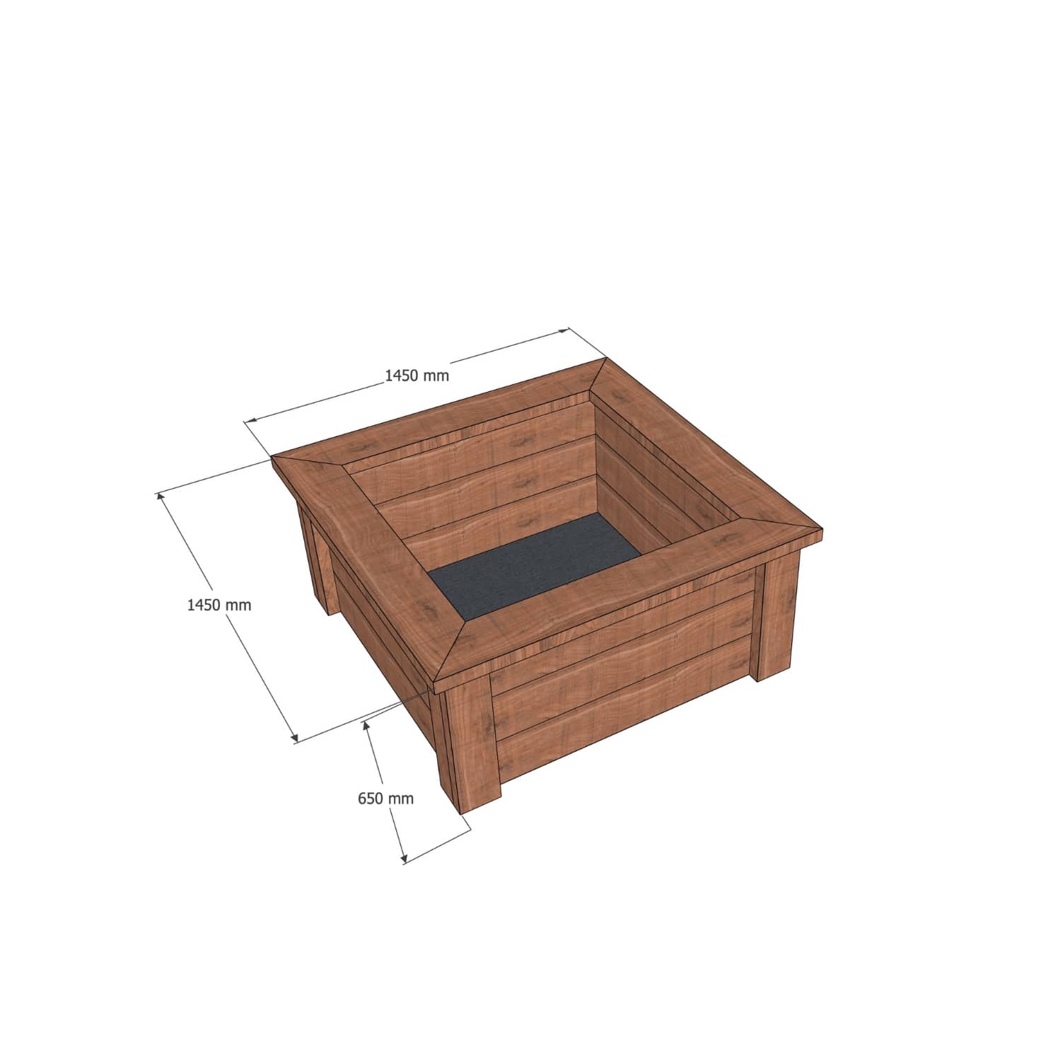 Timber Raised Garden Bed Kits