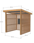 Hut Cubby House - Open Front Style