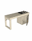 Cubby House 1500mm Interior Wooden Kitchen and Oven