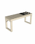 Cubby House 1500mm Internal Timber Kitchen Stove Top Role Play
