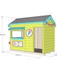 Ice Cream Shop Cubby House
