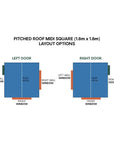 Layout diagram for Midi Square