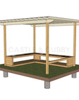 Mud Kitchen Shade Shelter - UV Canopy