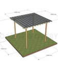 Signature Timber Shade Structure โ UV Canopy