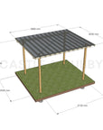 Signature Timber Shade Structure โ UV Canopy