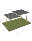 Signature Timber Shade Structure โ UV Canopy