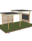 Signature Timber Shade Structure โ UV Canopy