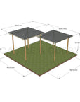 Signature Timber Shade Structure โ UV Canopy