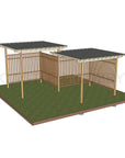Signature Timber Shade Structure โ UV Canopy