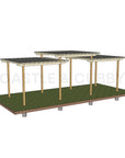Signature Timber Shade Structure โ UV Canopy