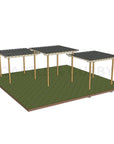 Signature Timber Shade Structure โ UV Canopy