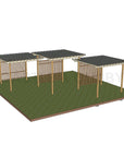 Signature Timber Shade Structure โ UV Canopy