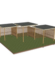Signature Timber Shade Structure โ UV Canopy