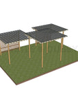 Signature Timber Shade Structure โ UV Canopy