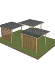 Signature Timber Shade Structure โ UV Canopy