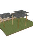 Signature Timber Shade Structure โ UV Canopy