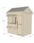 Signature Style: Pitched Roof Wooden Cubby Houses