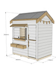 Signature Style: Pitched Roof Wooden Cubby Houses