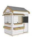 Signature Style: Pitched Roof Wooden Cubby Houses