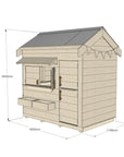 Signature Style: Pitched Roof Wooden Cubby Houses