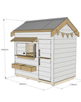 Signature Style: Pitched Roof Wooden Cubby Houses