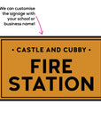 Fire Station Cubby House