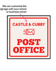 Post office sign artwork