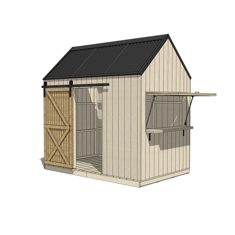 Barn Cubby House - Resi