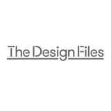 The Design Files Logo in a light grey colour