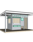 Vet Cubby House with Wraparound Verandah