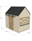 Barn Cubby House - Resi