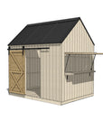 Barn Cubby House - Resi