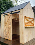 a barn cubby house