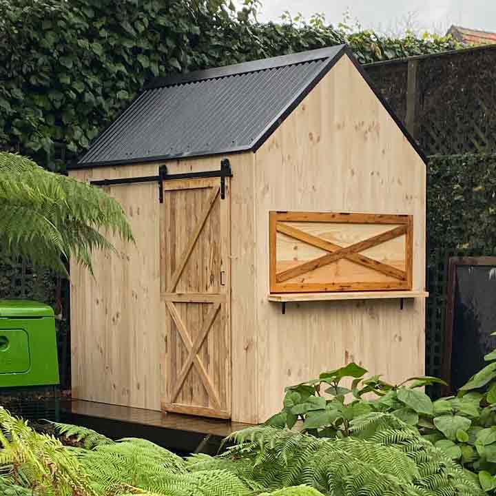 a barn cubby house