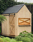 a barn cubby house