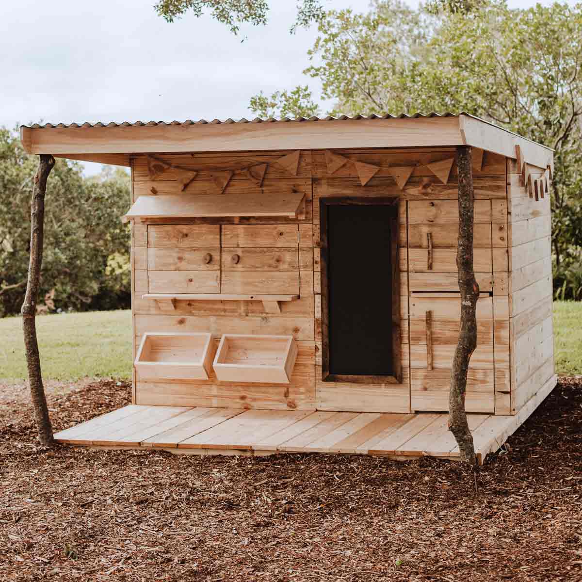 A front verandah cubby house