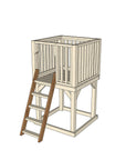 Castle and Cubby Standalone Platform with Ladder