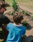 Wooden Raised Garden Bed Kits with seating edge - built from high quality Australian timber