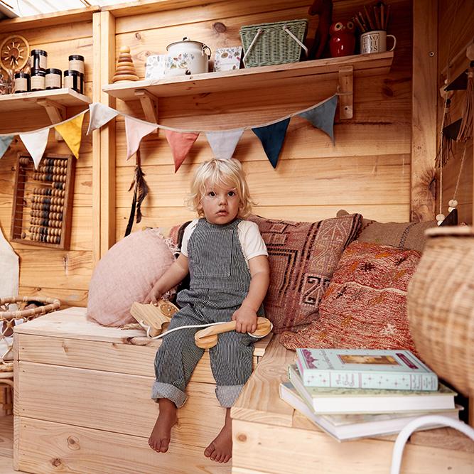 Wooden bench seat storage box by Castle &amp; Cubby - Perfect for storing away play items