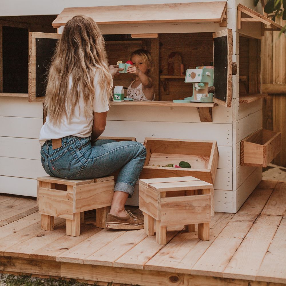 Kid's Stools – Castle and Cubby - Main Image