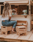 Kids Wooden Indoor Stools