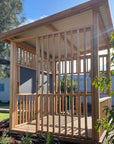 Hut Cubby House - with Doors and Windows