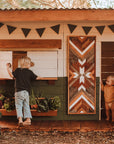 Castle Cubby Painted Timber Cubby House Verandah Roof Decking Accessories