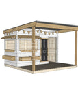 Layout options for midi rectangle cubby with front verandah