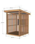 Hut Cubby House - Open Front Style